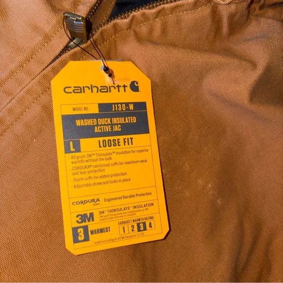 Carhartt Women's Loose Fit Washed Duck Active Jacket XXL